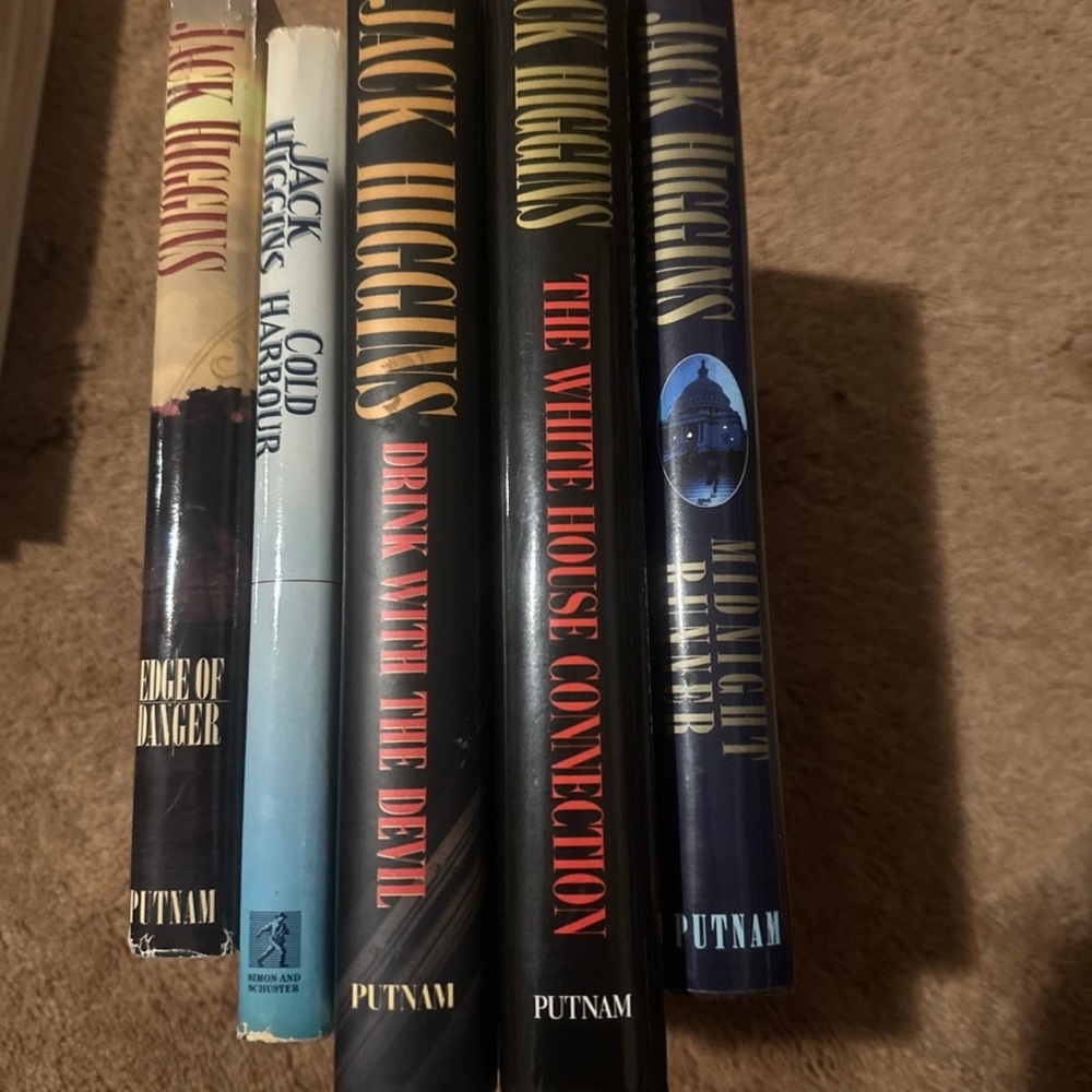 Jack Higgins Hardcover Book Set
